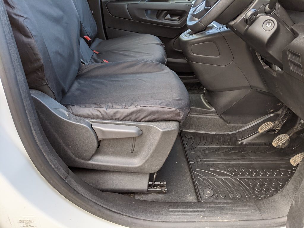 Peugeot Partner Seat Town & III - Mat Covers Protective – Rubber Floor - Country